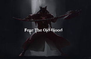 Fear The Old Blood digital wallpaper, Bloodborne, video games HD wallpaper