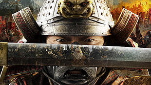 Samurai digital wallpaper, Total War: Shogun 2, video games, samurai, warrior