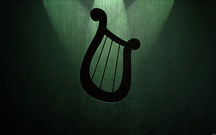 black harp logo, My Little Pony