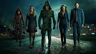 Arrow digital wallpaper, Arrow