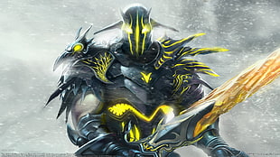 monster knight illustration, Sven, Dota 2, video games