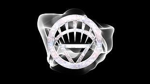 silver-colored accessory illustration, DC Comics, Green Lantern
