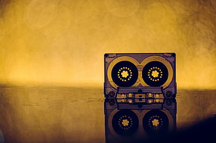 purple cassette tape, cassette