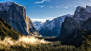 landscape, nature, mountains, Yosemite National Park HD wallpaper