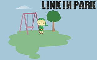 Link In Park album poster, Link, Linkin Park HD wallpaper