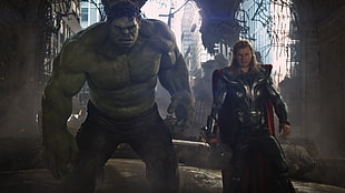 movies, The Avengers, Hulk, Thor HD wallpaper
