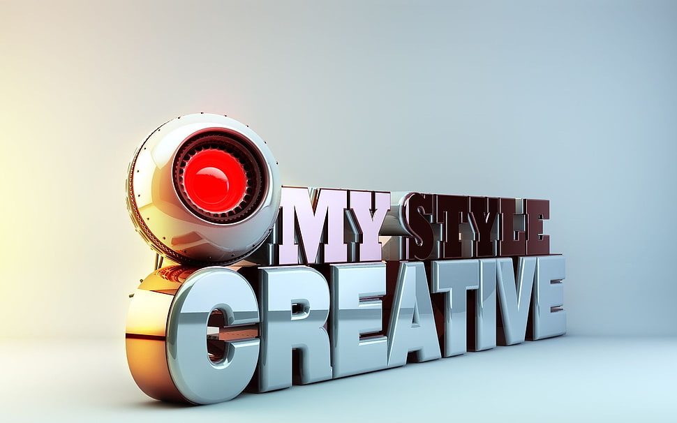photo of My Style Creative logo HD wallpaper