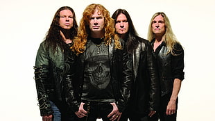 Megadeth,  Hair,  Jackets,  Skull HD wallpaper