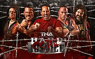 TNA hard core justice poster HD wallpaper