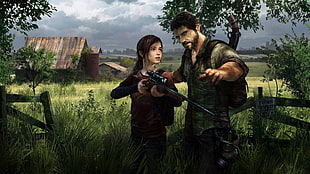 The Last of Us game poster, The Last of Us, sniper rifle HD wallpaper