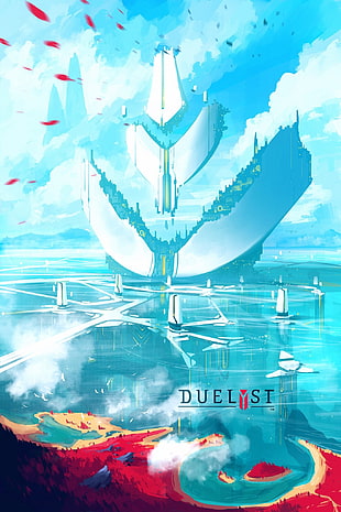 Duelyst poster, Duelyst, digital art, artwork, video games