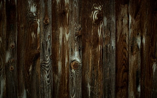 brown wooden frame