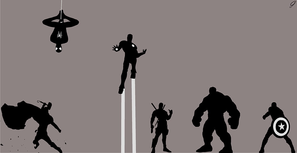 Marvel Avengers digital wallpaper, Thor 2: The Dark World, Avengers: Age of Ultron, The Avengers, Spider-Man HD wallpaper