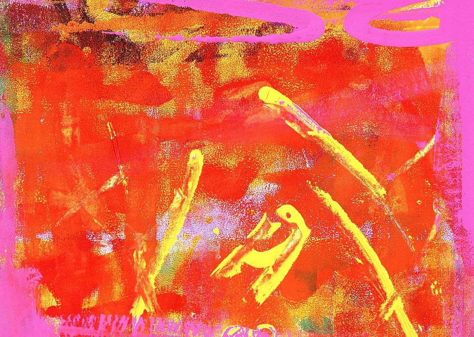 abstract painting HD wallpaper