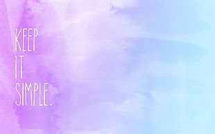 purple and blue background with text, graphic design, Photoshop, watercolor, simple HD wallpaper