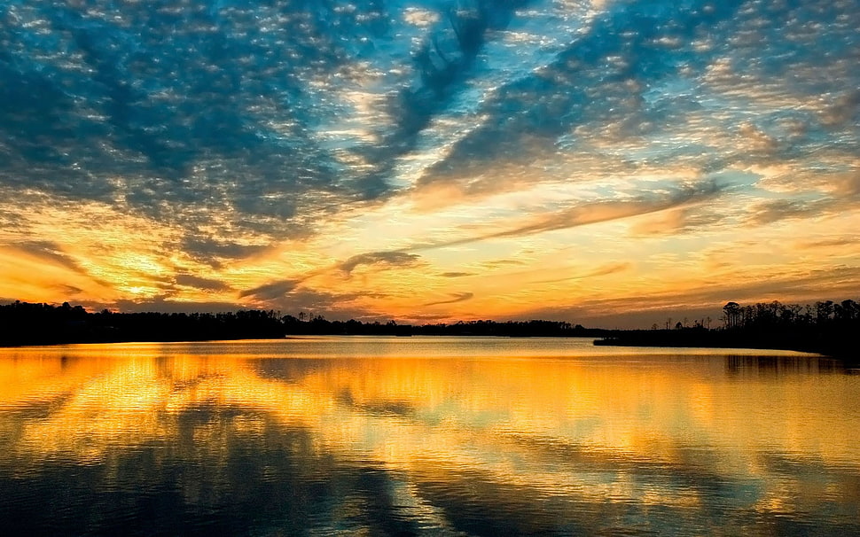 sunset photo HD wallpaper