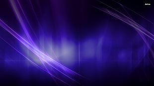 purple light beams digital wallpaper, abstract