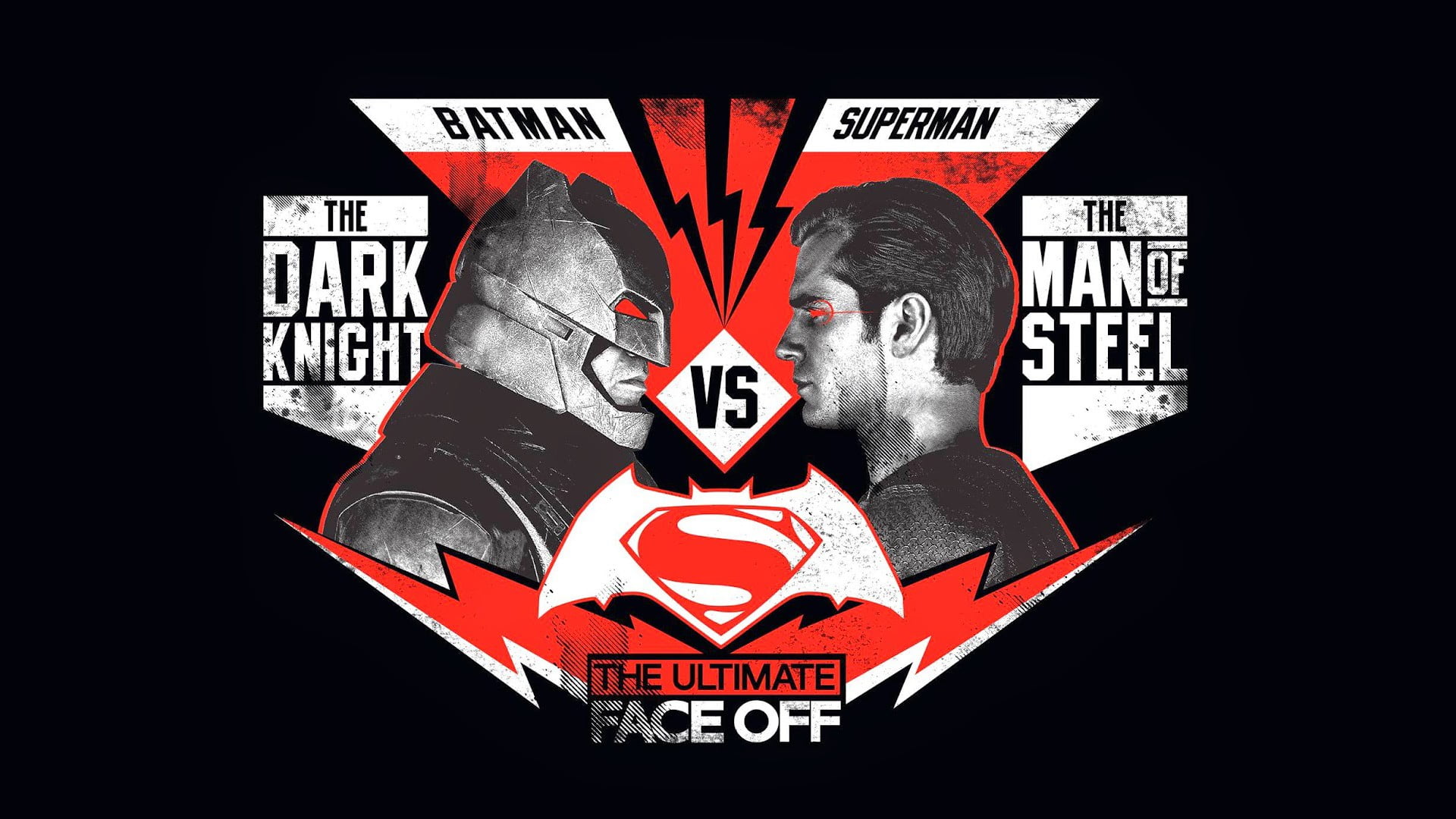 Batman and Superman face off