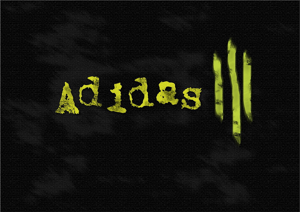 green Adidas signage HD wallpaper