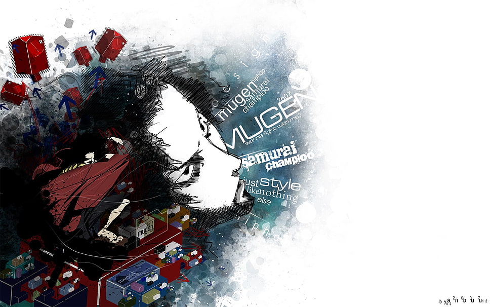 anime character wallpaper, anime, Samurai Champloo HD wallpaper