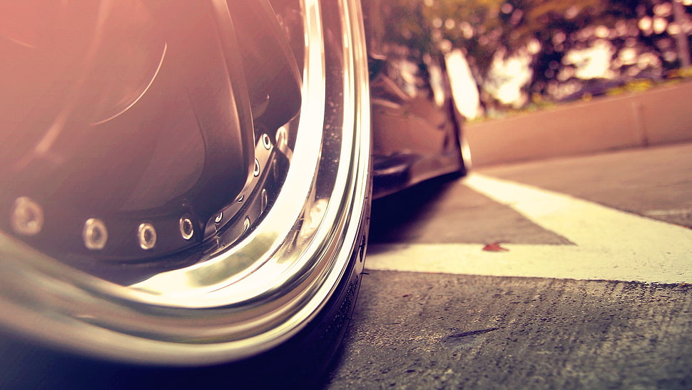 silver car steering wheel, car HD wallpaper