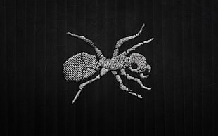 ant illustration, minimalism, The Prodigy
