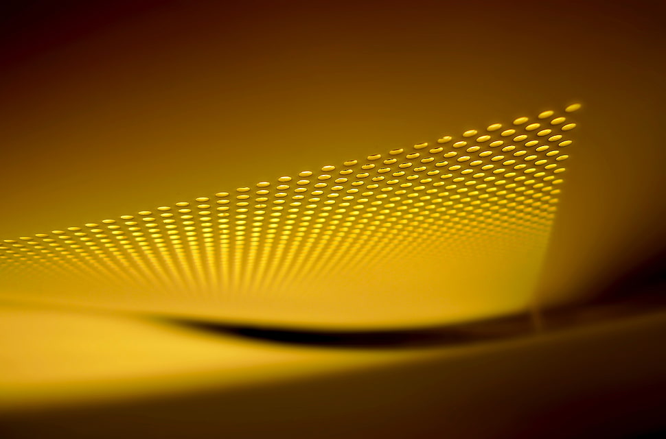 Surface,  Yellow,  Circles,  Shadow HD wallpaper