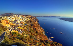 Greece Santorini HD wallpaper