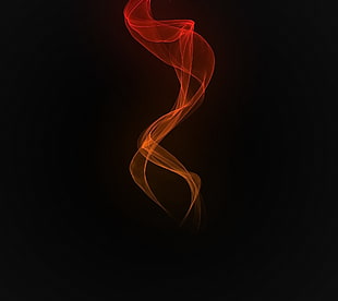 fire, minimalism HD wallpaper