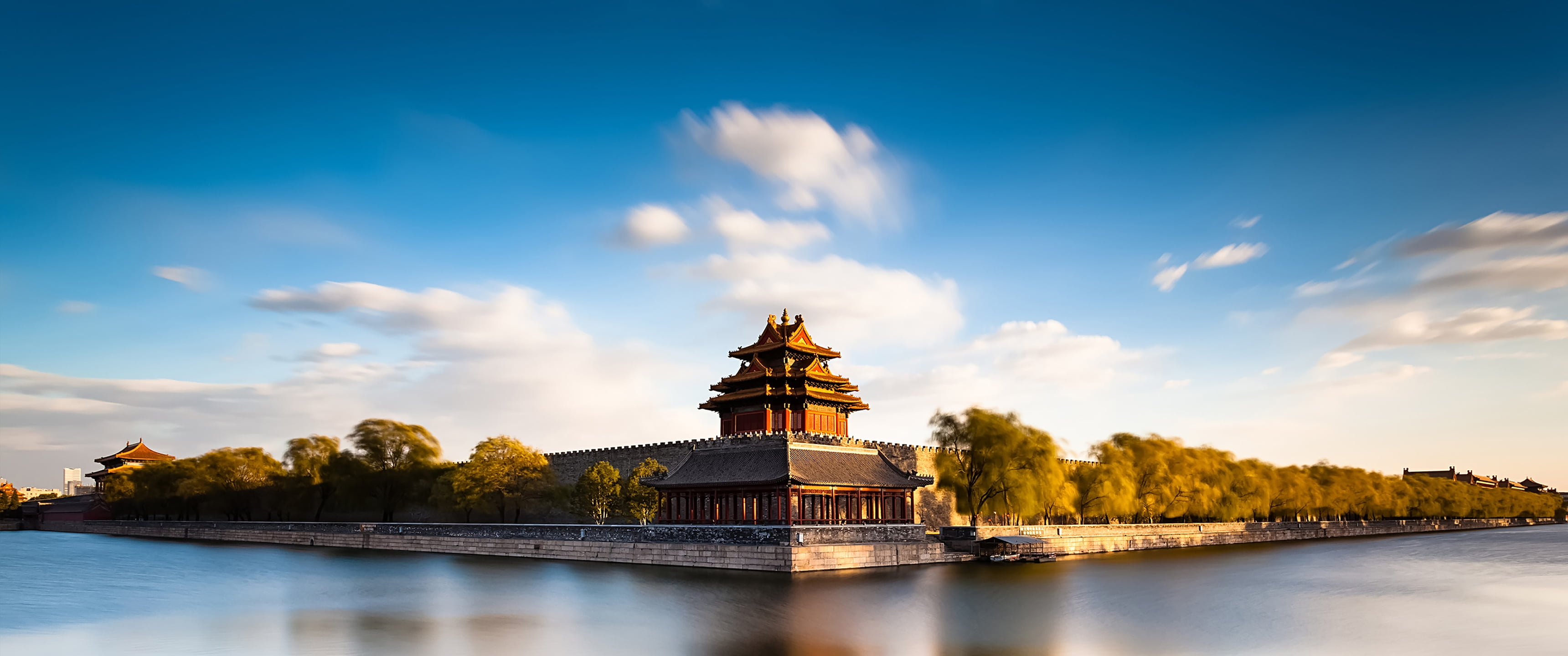 brown pagoda temple, ultrawide, China, photography, architecture