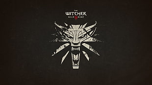The Wither III Wild Hunt logo HD wallpaper