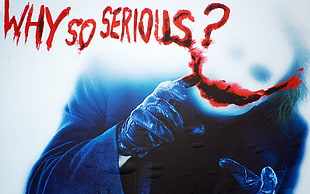 Why So Serious ? The Joker illustration