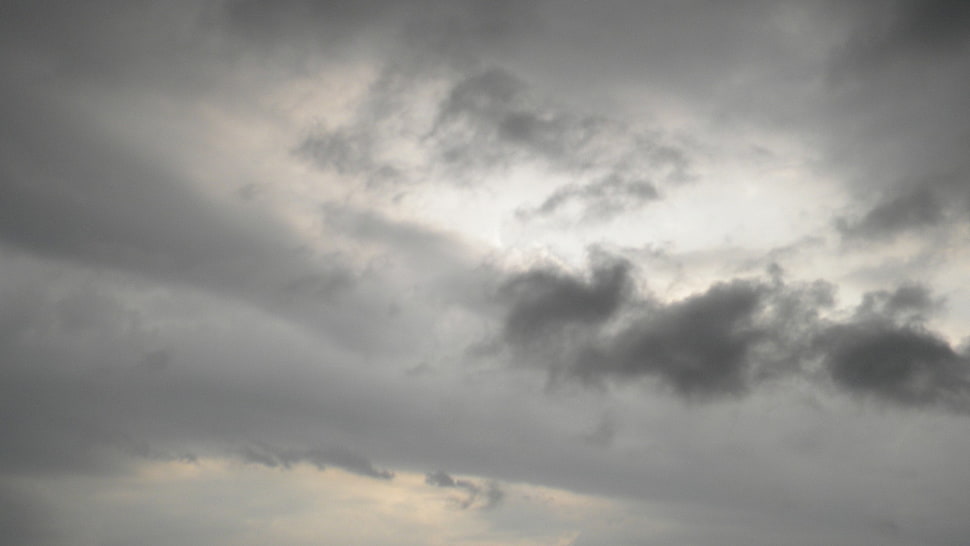 gray sky HD wallpaper