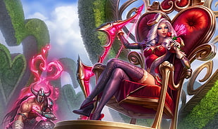 Ashe, League of Legends, Tryndamere, video games HD wallpaper