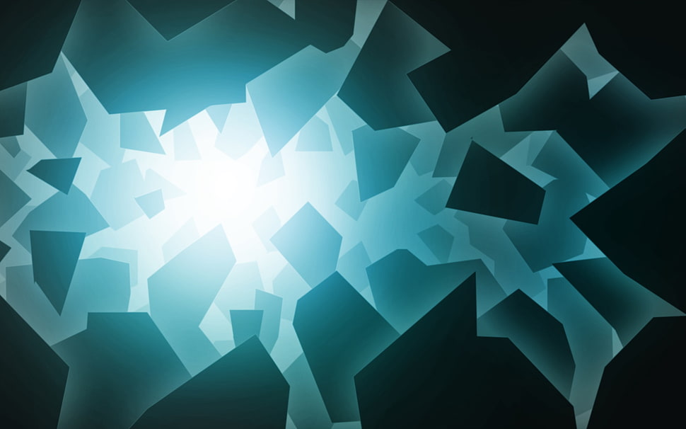 black and blue abstract wallpaper, abstract HD wallpaper