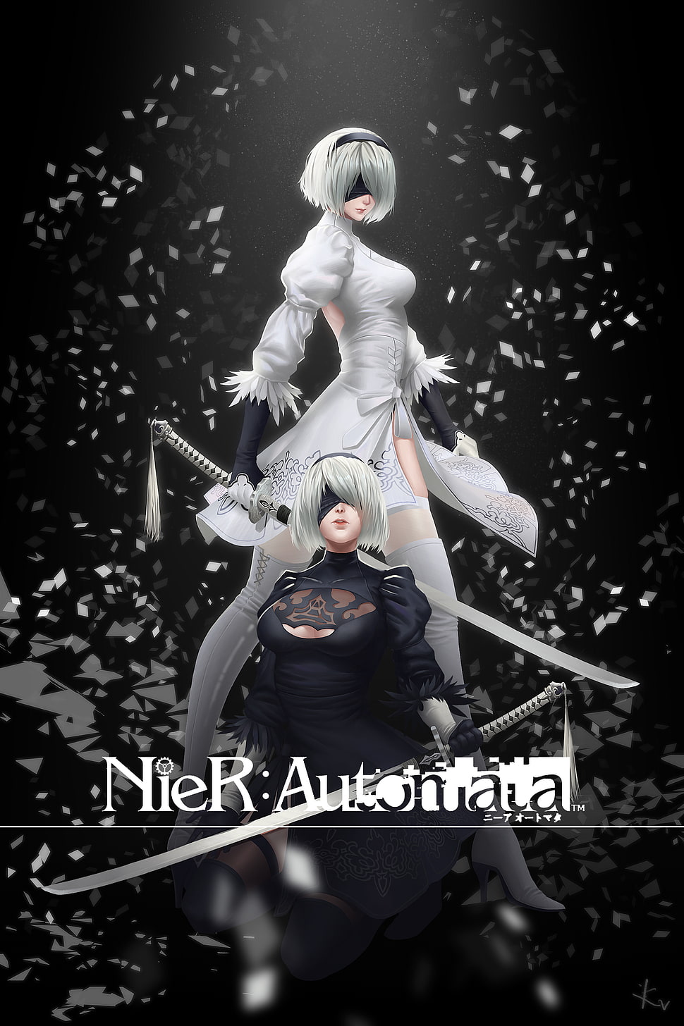 Nier Automata digital wallpaper HD wallpaper