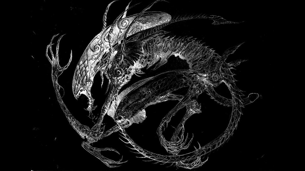 alien illustration, Xenomorph, aliens, Alien (movie), science fiction HD wallpaper