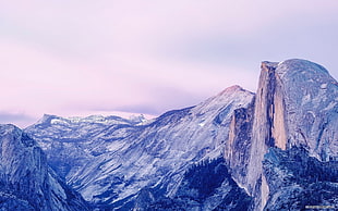 Half Dome Yosemite National Park, California, mountains HD wallpaper