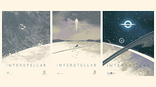 Interstellar poster collage HD wallpaper
