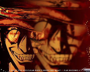 One Piece digital wallpaper, Alucard, Hellsing, anime