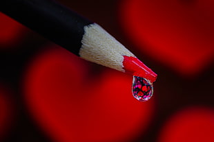 red pencil HD wallpaper