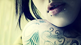 person showing tattoo HD wallpaper