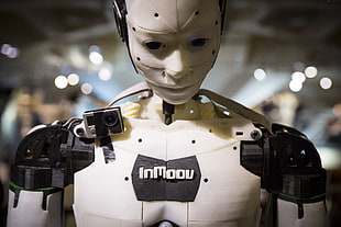 InMoov robot with action camera HD wallpaper