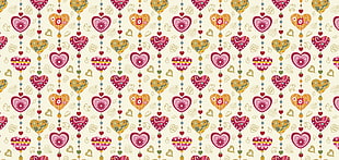 Heart,  Pattern,  Background,  Texture