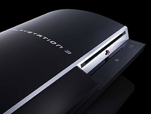 black Sony PlayStation 3 fat, PlayStation 3, video games