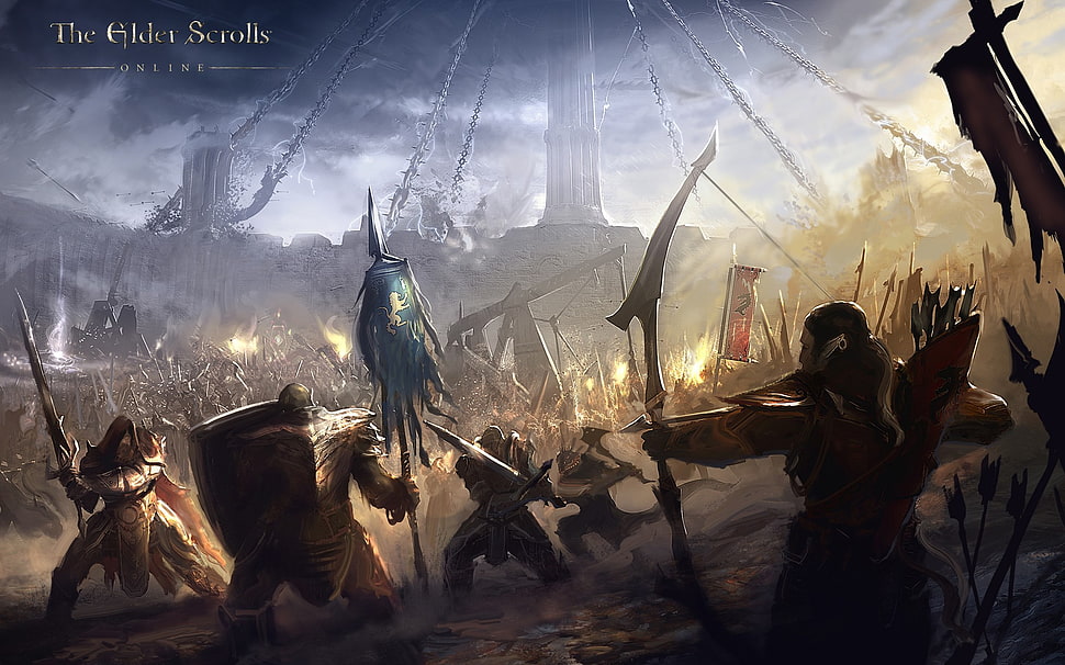 The Elder Scrolls wallpaper, The Elder Scrolls Online, video games HD wallpaper