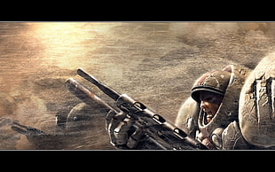 soldier illustration, StarCraft, Starcraft II, video games HD wallpaper