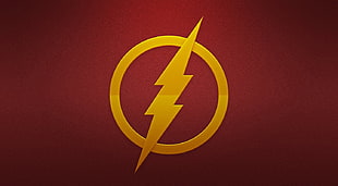 DC The Flash symbol, Flash, DC Comics, The Flash, superhero