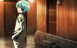 green haired anime character, Sousei no Onmyouji, Ijika Yūto HD wallpaper