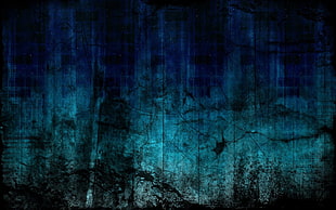 blue and black abstract painting, texture